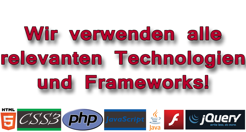 WEBDESIGN - TECHNOLOGIEN & FRAMEWORKS